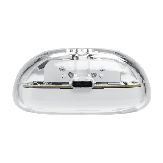 JBL Tune Beam 2 Ghost Edition - Ghost White - True Wireless Noise Cancelling Earbuds - Bottom image number null